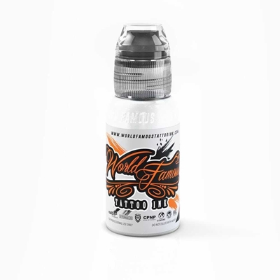 World Famous 1/2 oz White Beyaz Dövme Boyası