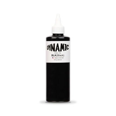 Dynamic 8 oz Siyah Dövme Boyası