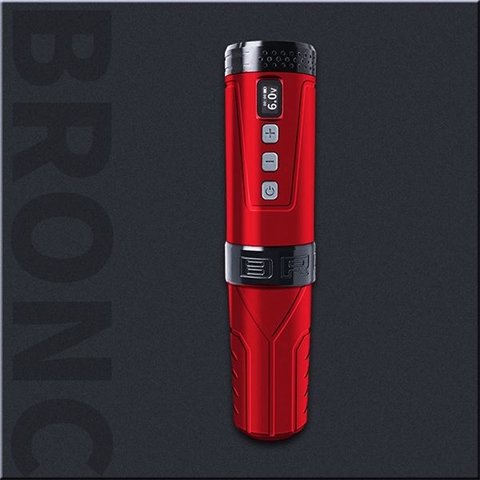 BRONC Wireless Tattoo Pen V6 Red