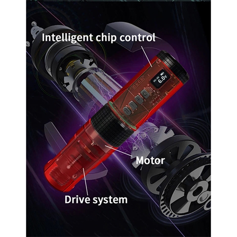 BRONC WIRELESS TATTOO PEN V8 4.0 Stroke Red