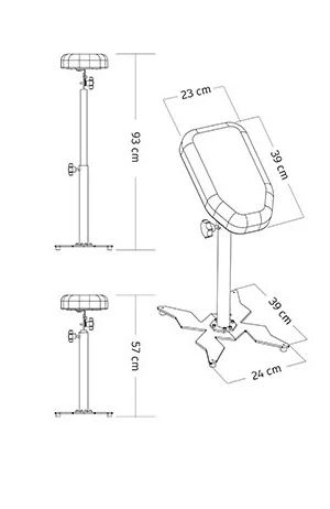 Tattica Spider Kol Dayama Sehpası