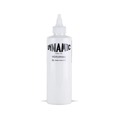 Dynamic White 8 oz Beyaz Dövme Boyası