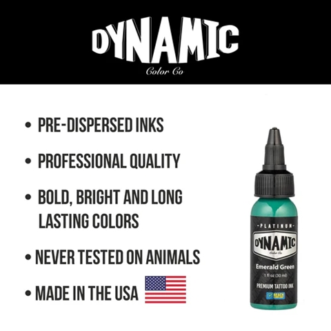 Emerald Green Dynamic Platinum 1oz - 30ml