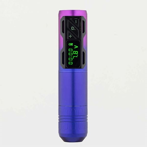 EZ P2S Wireless Battery Tattoo Pen 4.0 mm Stroke - Purple Gradient