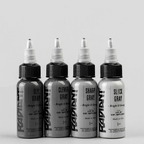 Radiant 4 Gray Set 1/2 oz - 15 ml