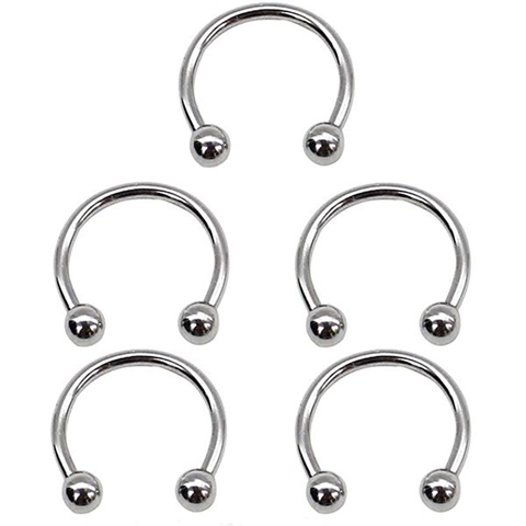 Yarım Halka Piercing 100 Adet (1.2*12*3*3)