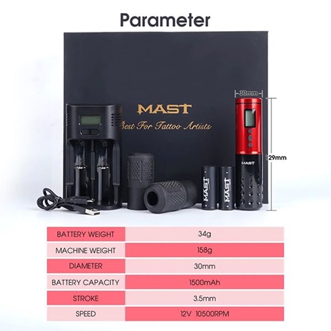 Mast Lancer 4.2 mm Stroke Wireless Mavi