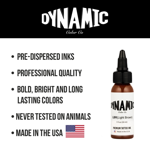 Dynamic Light Brown 1 oz - 30 ml