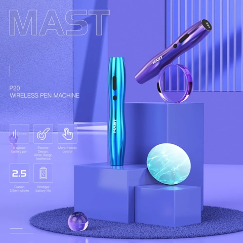 Mast P20 Çift Batarya 2.5MM Stroke Purple