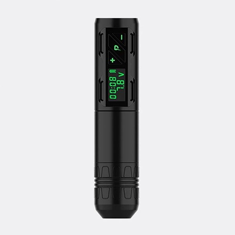 EZ P2S Wireless Battery Tattoo Pen 3.5 mm Stroke - Black