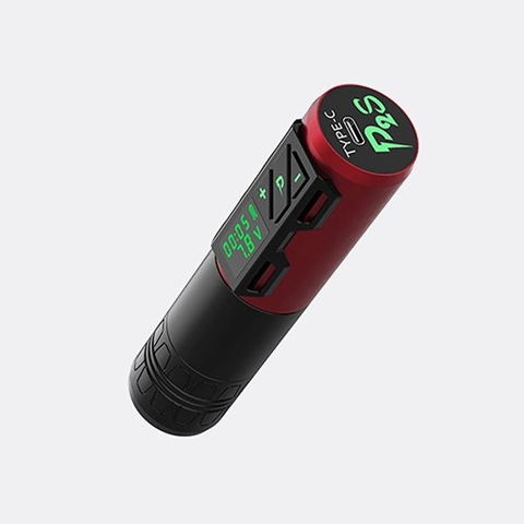 EZ P2S Wireless Battery Tattoo Pen 3.5 mm Stroke - Red