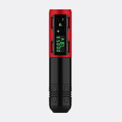 EZ P2S Wireless Battery Tattoo Pen 3.5 mm Stroke - Red