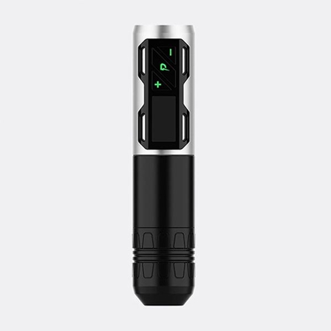 EZ P2S Wireless Battery Tattoo Pen 3.5 mm Stroke - Silver