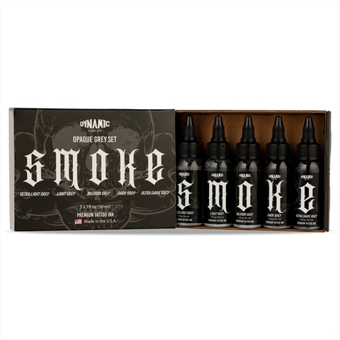 Dynamic Smoke Opaque Greys Set 1oz