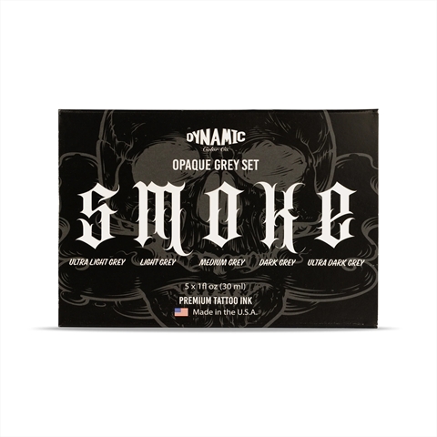 Dynamic Smoke Opaque Greys Set 1oz