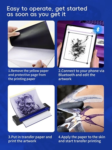 AIMO X5 Dövme Thermal Yazıcı