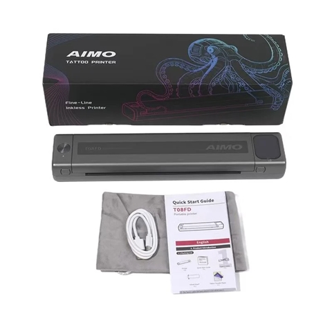 AIMO T08FD Dövme Thermal Yazıcı