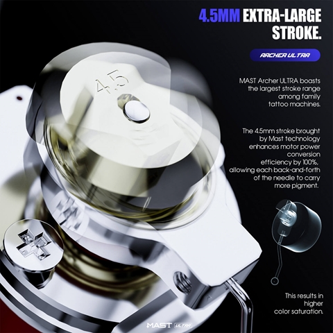 Mast Archer Ultra 4.5MM Stroke