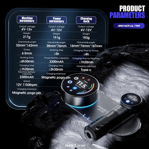 Mast Archer Ultra 4.5MM Stroke